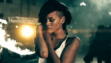 Sad Rihanna GIF - Sad Rihanna Diamonds Song GIFs