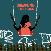 Linoca Souza For Fine Acts Dreaming Is Believing GIF - Linoca Souza For Fine Acts Dreaming Is Believing Swing GIFs