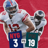 Philadelphia Eagles (19) Vs. New York Giants (3) Third-fourth Quarter Break GIF - Nfl National Football League Football League GIFs
