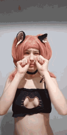 Gamino Cat Cat Girl GIF - Gamino Cat Cat Girl Anime Cat Girl GIFs