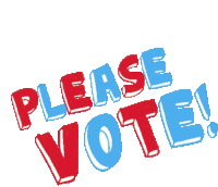 Please Vote Sticker Sticker - Please Vote Sticker Vote Stickers