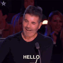 Hello Simon Cowell GIF - Hello Simon Cowell Britains Got Talent GIFs