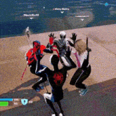 Fortnite Spiderman GIF - Fortnite Spiderman Dance GIFs