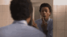 Middle Finger Mirror GIF - Middle Finger Mirror Motivation GIFs