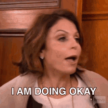I Am Doing Okay Real Housewives Of New York GIF - I Am Doing Okay Real Housewives Of New York Rhony GIFs