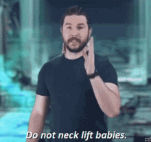 Kyle Hill The Facility GIF - Kyle Hill The Facility Neck Lift GIFs