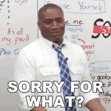 Sorry For What James GIF