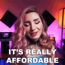 Its Really Affordable Sophie Burrell GIF - Its Really Affordable Sophie Burrell Its Cheap GIFs