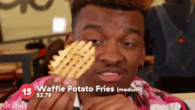 Peek Khidr GIF - Peek Khidr Waffle Potato Fries GIFs