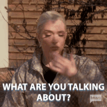 What Are You Talking About Real Housewives Of Beverly Hills GIF