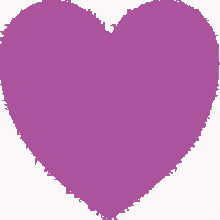 coeur heart love purple rainbow