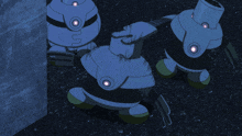 a robot with a lightning bolt coming out of it