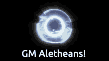 Gm Aletheaai GIF