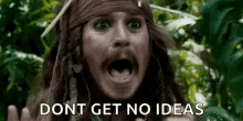 Johnny Depp Scared GIF - Johnny Depp Scared Dont Get No Ideas GIFs