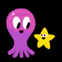 Funny Octopus Hug GIF - Funny Octopus Hug Friends GIFs