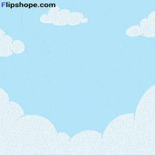 flipshope.com is displayed on a blue background with trees in the background