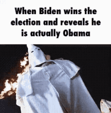 When Biden Wins The Election And Reveals He Is Actually Obama GIF - When Biden Wins The Election And Reveals He Is Actually Obama GIFs