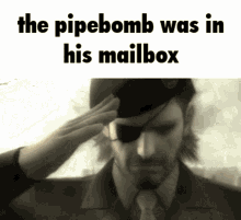 Pipebomb Mailbox GIF - Pipebomb Mailbox Metal Gear Solid GIFs
