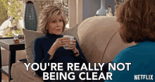 Youre Really Not Being Clear Jane Fonda GIF - Youre Really Not Being Clear Jane Fonda Grace Hanson GIFs