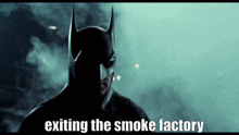 Batman Smoke Factory GIF - Batman Smoke Factory Joshwak GIFs