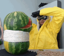 luke afk watermelon challenge explosion