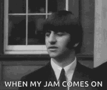 When My Jam Comes On The Beatles GIF - When My Jam Comes On The Beatles Ringo Starr GIFs