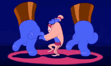 ダンス　ディズニー　アラジン　ジーニー GIF - Disney Genie Aladdin GIFs