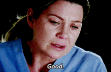 Greys Anatomy Meredith Grey GIF - Greys Anatomy Meredith Grey Good GIFs