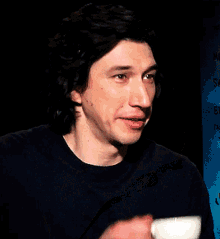 Adam Driver Sipping GIF - Adam Driver Sipping Tea Time GIFs