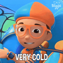 Very Cold Blippi GIF - Very Cold Blippi Blippi Wonders - Educational Cartoons For Kids GIFs