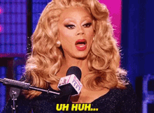 Uh Huh GIF - Uh Huh Drag Queen Yes GIFs
