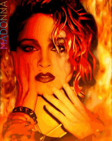 Madonna Fire GIF - Madonna Fire Music GIFs