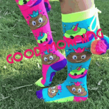 Good Morning Socks GIF - Good Morning Socks Colorful GIFs