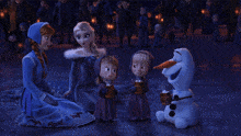 Frozen Olaf'S Frozen Adventure GIF - Frozen Olaf'S Frozen Adventure Elsa GIFs