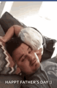 Funny Happy Fathers Day GIF - Funny Happy Fathers Day Baby GIFs