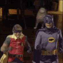 Batman Running Away GIF - Batman Running Away Robin GIFs