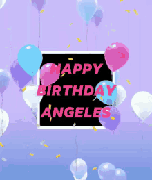 Happy Birthday Angeles Angeles GIF - Happy Birthday Angeles Angeles Name GIFs