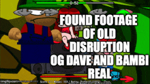 Found Footage Disruption Dave And Bambi GIF