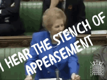 Margaret Thatcher GIF - Margaret Thatcher Appeasement GIFs