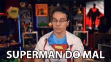 Superman Do Mal Superhomem GIF - Superman Do Mal Do Mal Superhomem GIFs