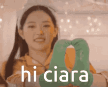 Hi Ciara GIF - Hi Ciara Hi Ciara GIFs