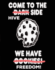 Hive Side Dark Side GIF - Hive Side Dark Side Cookies GIFs