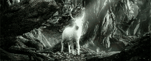 the lord of the rings white stag deer movie