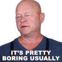 Its Pretty Boring Usually Michael Hultquist Sticker - Its Pretty Boring Usually Michael Hultquist Chili Pepper Madness Stickers