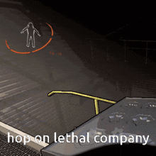 Lethal Company Hop On Lethal Company GIF - Lethal Company Hop On Lethal Company Hop On GIFs