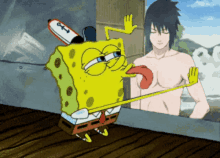 Lick Spongebob GIF - Lick Spongebob Sasuke GIFs