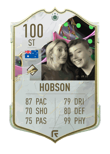 Hobson Fifa Card Sticker - Hobson Fifa Card Stickers