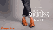 How To Go Sockless Elements Of Style GIF