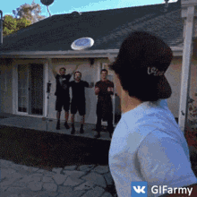 Disc On Roof Friends GIF