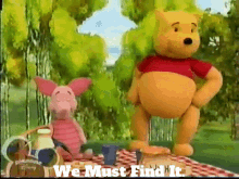 The Book Of Pooh We Must Find It GIF - The Book Of Pooh We Must Find It Look For It GIFs